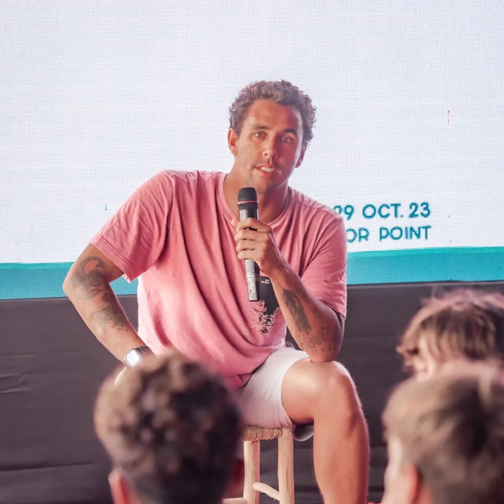 One of the share my experience session of the Taghazout Surf Expo