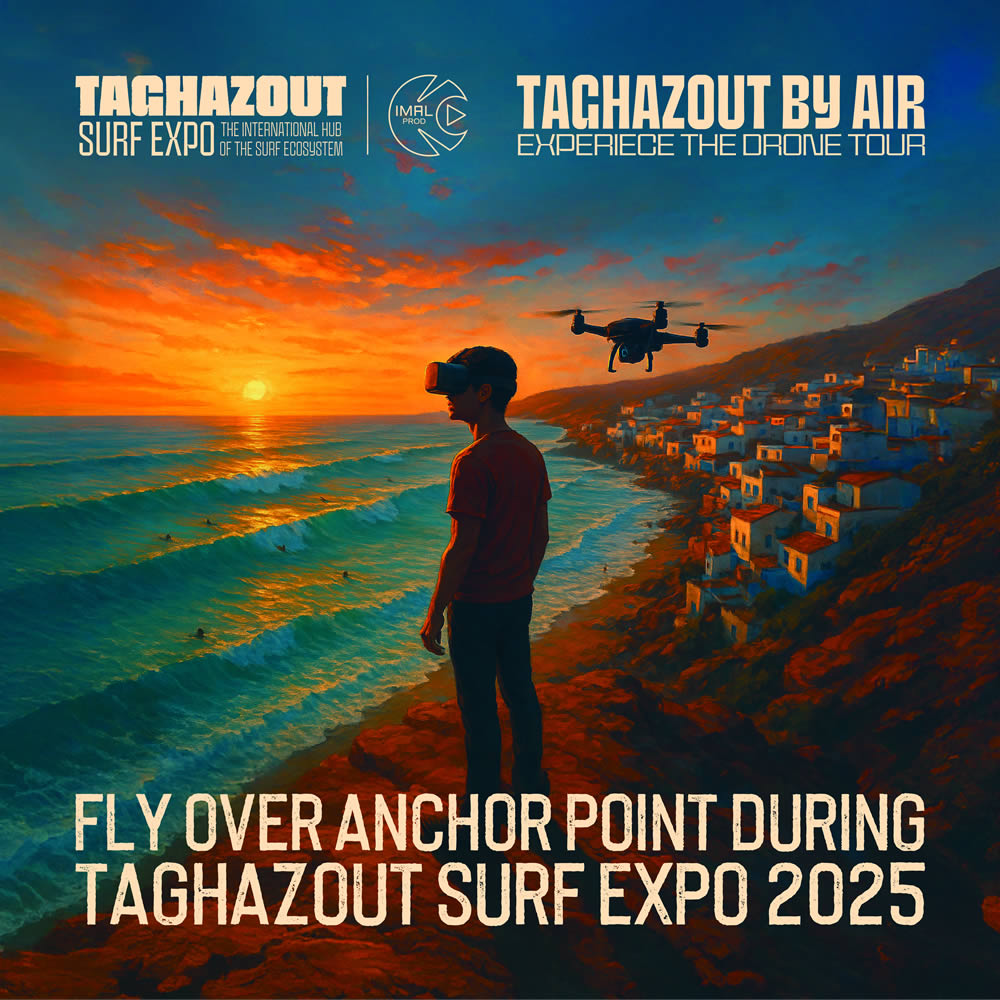 taghazout Surf Expo by air